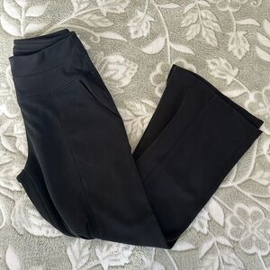 Glowmode Modal High Waisted Black Lounge Pants